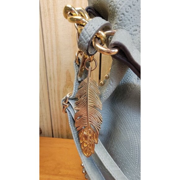 Jessica Simpson "London" Hobo Baltic Blue Purse - Picture 6 of 16